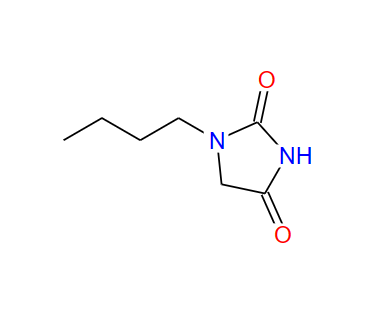 1-N-丁基乙内酰脲,1-butylimidazolidine-2,4-dione