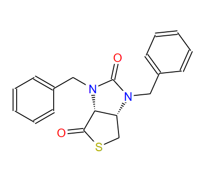 cis-(±)-1,3-dibenzyldihydro-1H-thieno[3,4-d]imidazole-2,4(3H,3aH)-dione,cis-(±)-1,3-dibenzyldihydro-1H-thieno[3,4-d]imidazole-2,4(3H,3aH)-dione