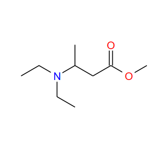 methyl 3-diethylaminobutyrate,methyl 3-diethylaminobutyrate