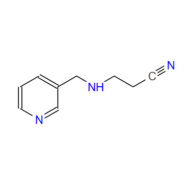 3-(3-吡啶甲氨基)丙腈,3-[(3-pyridylmethyl)amino]propiononitrile