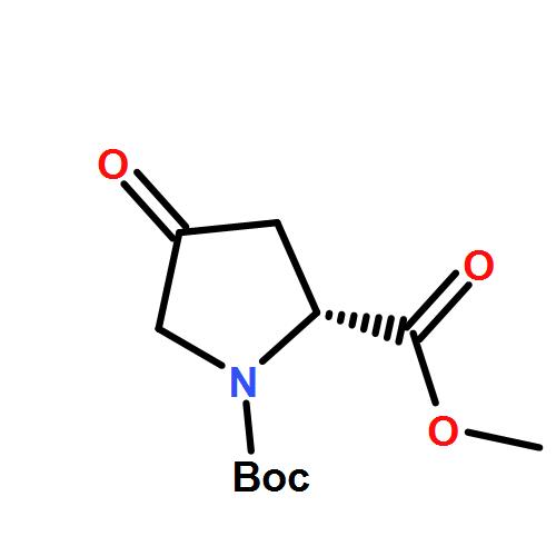 1-(tert-butyl) 2-methyl (R)-4-oxopyrrolidine-1,2-dicarboxylate