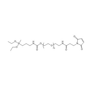 二乙氧基硅烷-聚乙二醇-马来酰亚胺,Diethoxylsilane-PEG-Mal