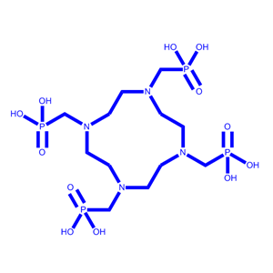 1,4,7,10-四氮杂环十二烷-1,4,7,10-四(甲基膦酸),1,4,7,10-TETRAAZACYCLODODECANE-1,4,7,10-TETRAYL-TETRAKIS(METHYLPHOSPHONIC ACID)