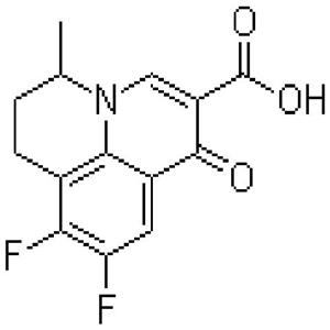 8,9-二氟-5-甲基-6,7-二氢-1-氧代-1H,5H-苯并[ij]喹嗪-2-羧酸,8,9-Difluoro-5-methyl-6,7-dihydro-1-oxo-1H,5H-benzo[