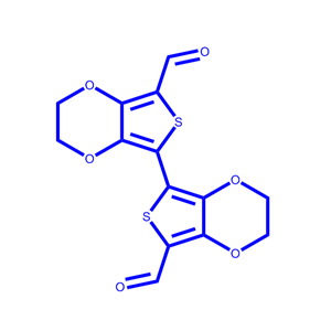 2,2',3,3'-四氢-[5,5'-联噻吩并[3,4-b]-1,4-二恶英]-7,7'-二甲醛