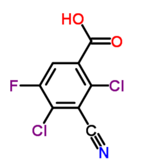 2,4-二氯-3-氰基-5-氟苯甲酸,2,4-Dichloro-3-cyano-5-fluorobenzoic acid