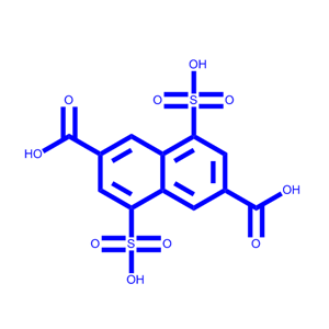 2,6-二羧基-4，8-二萘磺酸,4,8-disulfo-2,6-naphthalenedicarboxylic acid