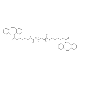 DBCO-PEG-DBCO α,ω-二（二苯并环辛炔基）聚乙二醇