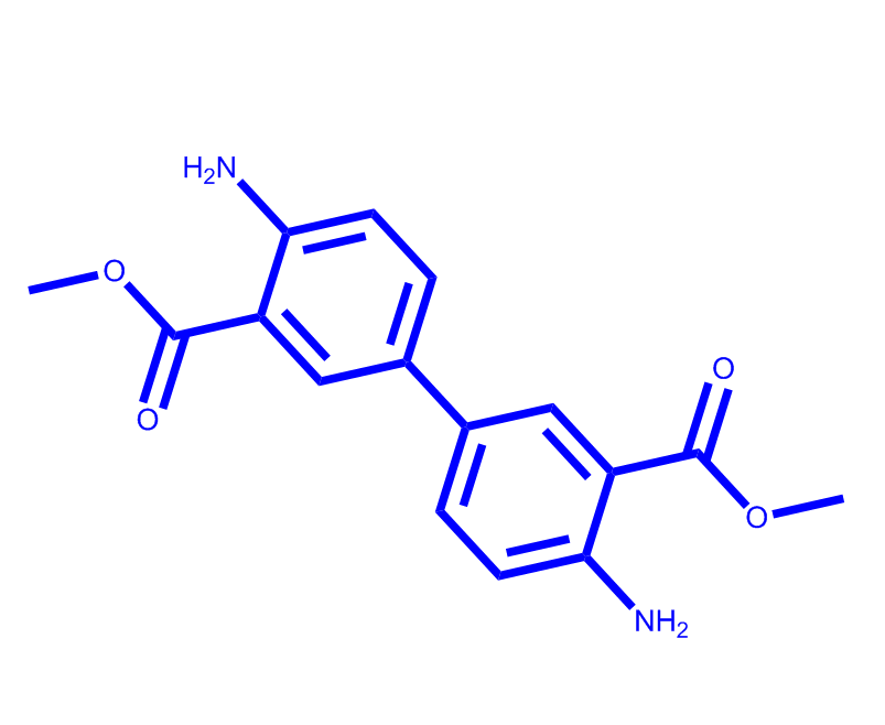 4,4'-联苯二胺-3,3'-二甲酸二甲酯,[1,1'-Biphenyl]-3,3'-dicarboxylicacid, 4,4'-diamino-, 3,3'-dimethyl ester