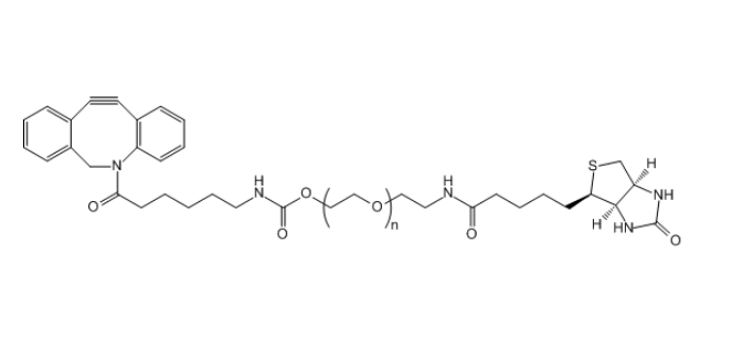 二苯并环辛炔-聚乙二醇-生物素,DBCO-PEG-Biotin