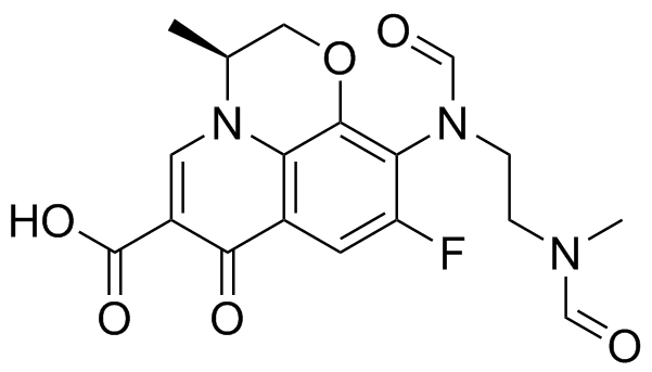 左氧氟沙星脱乙二甲酰基杂质,Levofloxacin Desethylene Diformyl Impurity