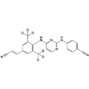 利匹韦林-d6,Rilpivirine-d6