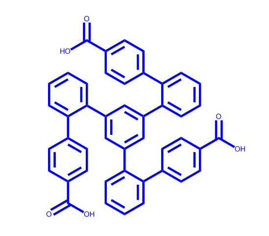 1,3,5-三(4'-联苯-2-基)苯,[1,1':2',1'':3'',1''':2''',1''''-Quinquephenyl]-4,4''''-dicarboxylic acid, 5''-(4'-carboxy[1,1'-biphenyl]-2-yl)-