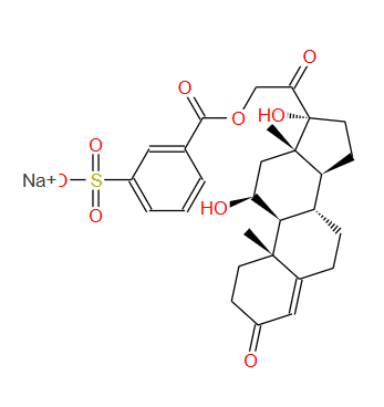 氢化可的松磺苯甲酸钠,Hydrocortisone Sodium Sulfobenzoate