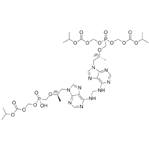 替诺福韦酯富马酸二甲吡酯IP杂质I,Tenofovir Disoproxil Fumarate IP Impurity I;Tri-POC Tenofovir Dimer