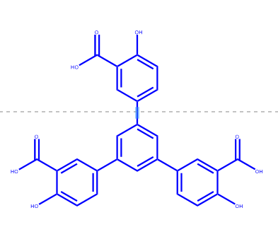 1,3,5-三(3-羧基-4-羟基苯基)苯,[1,1':3',1''-Terphenyl]-3,3''-dicarboxylic acid, 5'-(3-carboxy-4-hydroxyphenyl)-4,4''-dihydroxy-