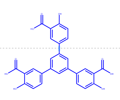 1,3,5-三(3-羧基-4-羥基苯基)苯,[1,1':3',1''-Terphenyl]-3,3''-dicarboxylic acid, 5'-(3-carboxy-4-hydroxyphenyl)-4,4''-dihydroxy-