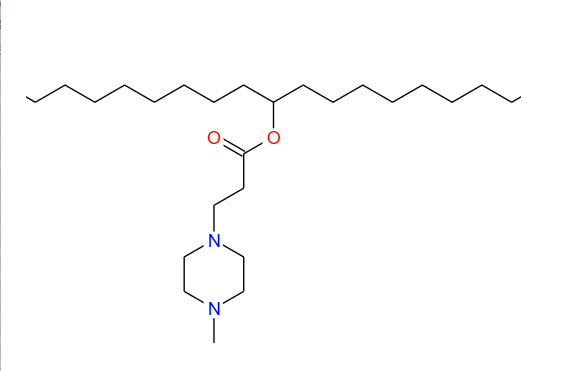 1-Piperazinepropanoic acid, 4-methyl-, (10Z,13Z)-1-(9Z,12Z)-9,12-octadecadien-1-yl-10,13-nonadecadien-1-yl ester