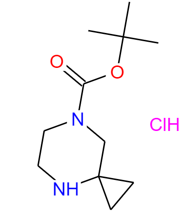 4,7-二氮杂螺[2.5]辛烷-7-甲酸叔丁酯盐酸盐,4,7-DIAZA-SPIRO[2.5]OCTANE-7-CARBOXYLIC ACID TERT-BUTYL ESTER HCl