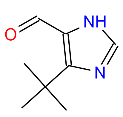 5-叔丁基-1H-咪唑-4-甲醛,5-tert-Butyl-1H-imidazole-4-carbaldehyde