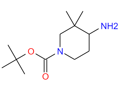 4-氨基-3,3-二甲基哌啶-1-羧酸叔丁酯,TERT-BUTYL 4-AMINO-3,3-DIMETHYLPIPERIDINE-1-CARBOXYLATE