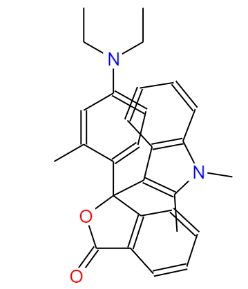 3-(1,2-二甲基-3-吲哚基)-3-[4-二乙氨基-2-甲基苯基]苯酞,NC Blue 3