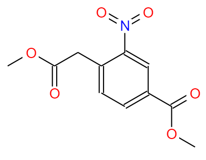 4-(甲氧基羰基)-2-硝基苯乙酸甲酯,Methyl 4-(2-methoxy-2-oxoethyl)-3-nitrobenzoate