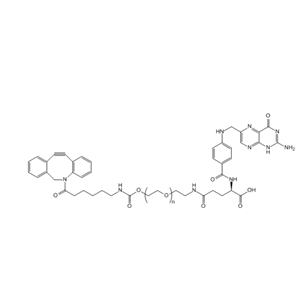 DBCO-PEG-FA 二苯并环辛炔-聚乙二醇-叶酸