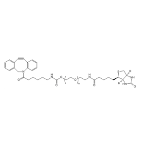 DBCO-PEG-Biotin 二苯并环辛炔-聚乙二醇-生物素
