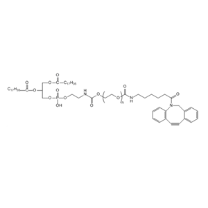 DSPE-PEG-DBCO 二硬脂酰基磷脂酰乙醇胺-聚乙二醇-二苯并环辛炔