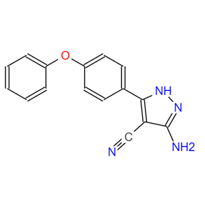 3-氨基-5-(4-苯氧基苯基)-4-氰基-1H-吡唑