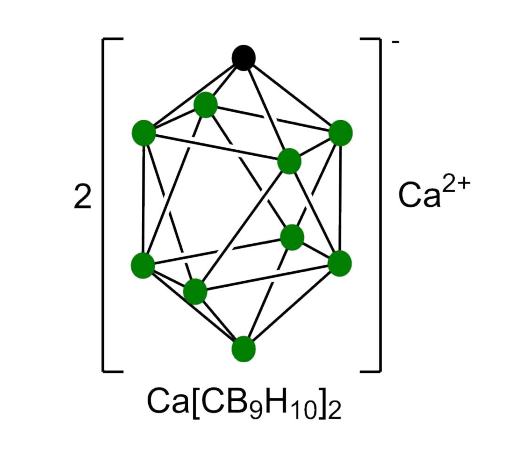 Calcium closo -1-carbadecaborate, dihydrate