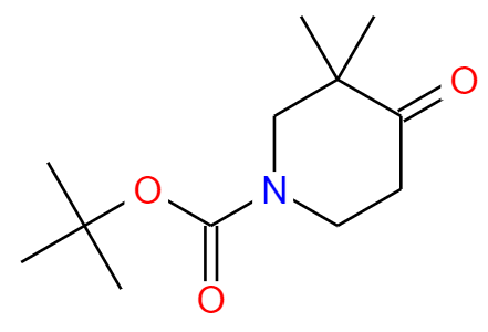 1-BOC-3,3-二甲基-4-氧代哌啶,1,1-Dimethylethyl3,3-dimethyl-4-oxo-1-piperidinecarboxylate