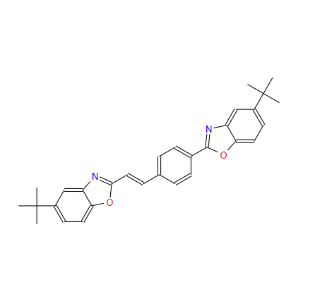 5-叔丁基-2-[4-[2-[5-叔丁基苯并惡唑-2-基]乙烯基]苯基]苯并惡唑,5-tert-butyl-2-[4-[2-[5-tert-butylbenzoxazol-2-yl]vinyl]phenyl]benzoxazole