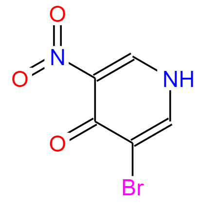 3-溴-5-硝基吡啶-4(1H)-酮,3-BroMo-5-nitropyridin-4(1H)-one