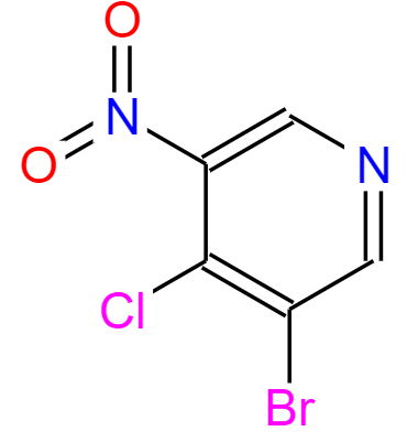 3-溴-4-氯-5-硝基吡啶,3-Nitro-4-chloro-5-bromopyridine