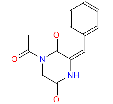 1-Acetyl-3-benzylidene-piperazine-2,5-dione