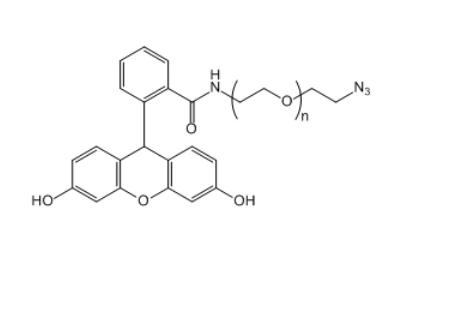 熒光素標記-聚乙二醇-疊氮,FAM-PEG-N3