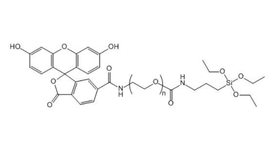 荧光素-聚乙二醇-三乙氧基硅烷,FITC-PEG-Silane