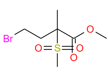 4-bromo-2-methyl-2-(methylsulfonyl)-, methyl ester