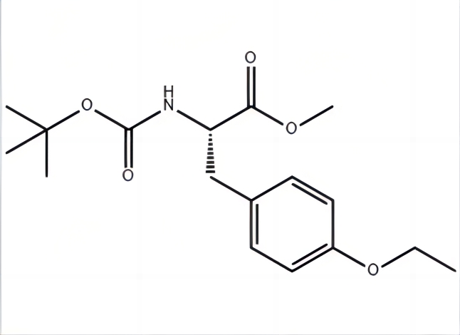 (S)-2-((叔丁氧羰基)氨基)-3-(4-乙氧基苯基)丙酸甲酯,L-Tyrosine, N-[(1,1-dimethylethoxy)carbonyl]-O-ethyl-, methyl ester