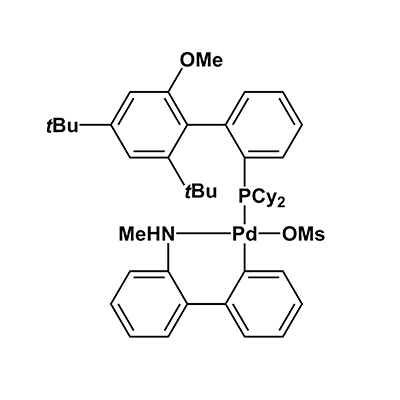 (甲磺酸{2-二环己基膦-2'-甲氧基-4',6'-二叔丁基-1,1'-联苯}(2'-甲氨基-1,1'-联苯-2-基)钯(II),VPhos Pd G4