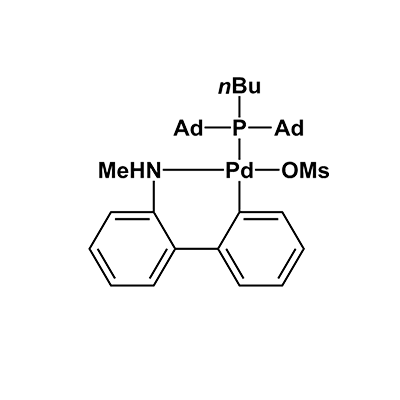 (甲磺酸(二十二烷基-正丁基膦基)(2'-甲氨基-1,1'-联苯-2-基)钯(II),Palladium, [butylbis(tricyclo[3.3.1.13,7]dec-1-yl)phosphine](methanesulfonato-κO)[2'-(methylamino-κN)[1,1'-biphenyl]-2-yl-κC]-;cataCXium A Pd G4