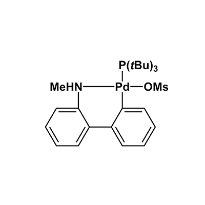 (甲磺酸(三叔丁基膦基)(2'-甲氨基-1,1'-联苯-2-基)钯(II),Methanesulfonato(tri-t-butylphosphino)(2'-methylamino-1,1'-biphenyl-2-yl)palladium(II);P(t-Bu)3 Palladacycle Gen. 4