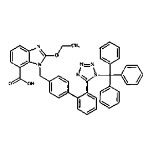 N-三苯甲基坎地沙坦,N-Trityl Candesartan