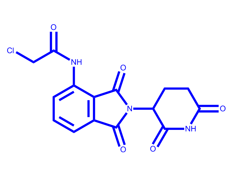 2-氯-N-(2-(2,6-二氧代哌啶-3-基)-1,3-二氧代异吲哚啉-4-基)乙酰胺,2-Chloro-N-(2-(2,6-dioxopiperidin-3-yl)-1,3-dioxoisoindolin-4-yl)acetamide