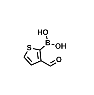 3-甲酸基噻吩-2-硼酸,(3-Formylthiophen-2-yl)boronic acid