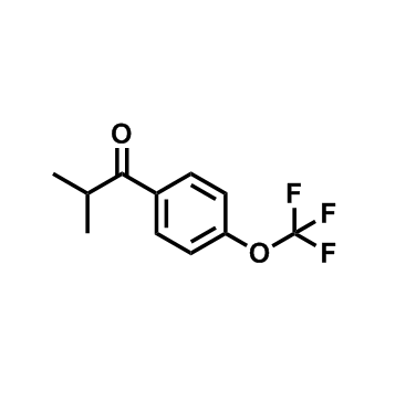 2-甲基-1-(4-(三氟甲氧基)苯基)丙-1-酮,2-Methyl-1(4-trifluoromethoxyphenyl)propan-1-one