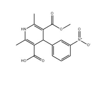 乐卡地平中间体,1,4-Dihydro-2,6-dimethyl-4-(3-nitrophenyl)-3,5-pyridinedicarboxylic acid 3-methyl ester