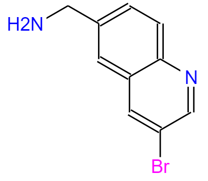 3-溴-6-甲氨基喹啉鹽酸鹽,(3-Bromoquinolin-6-yl)methanamine hydrochloride